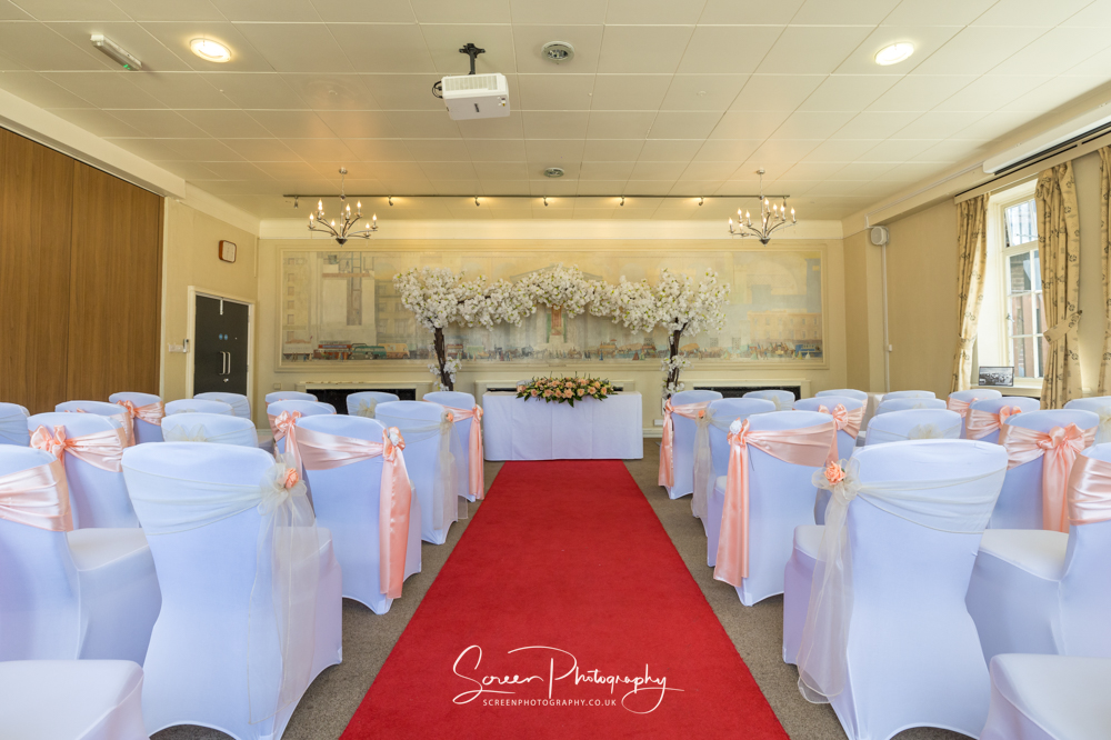 derby conference centre ceremony room decor