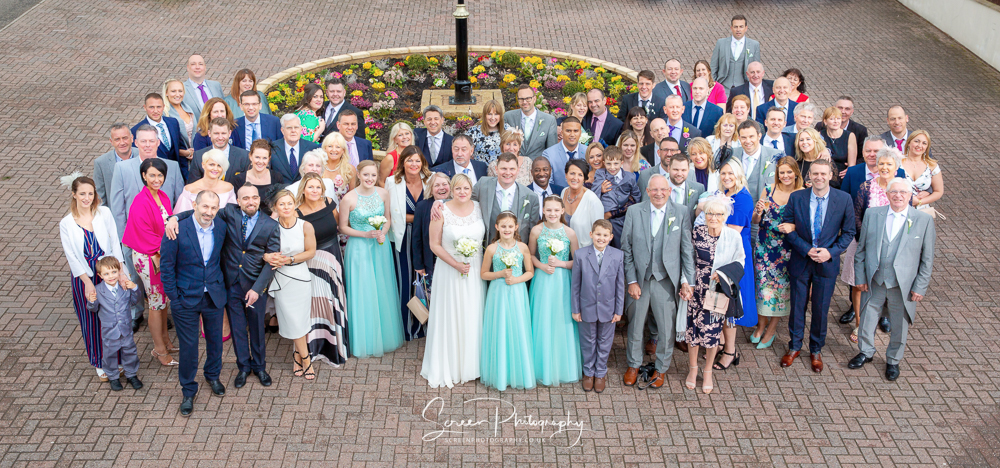 Horsley Lodge Derbyshire Peak District wedding golf venue group family friends large