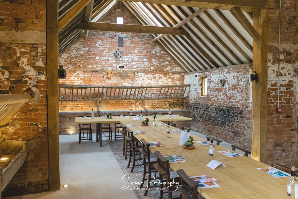 The Mill Hoveringham wedding barn watermill venue Nottinghamshire wedding breakfast ceremony room decor