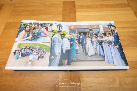 wedding album pages