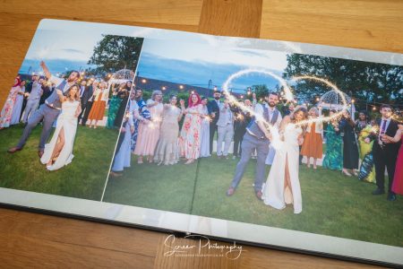 wedding album pages