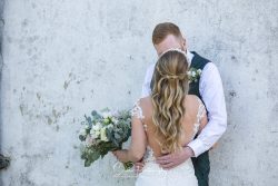 shottle hall derby wedding photographer on wall