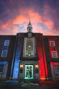derby conference centre wedding photography bride groom at sunset