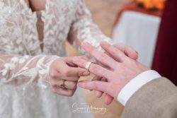 Spring lakes wedding events nottingham bride groom exchanging of rings