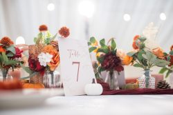 Spring lakes wedding events nottingham table decor